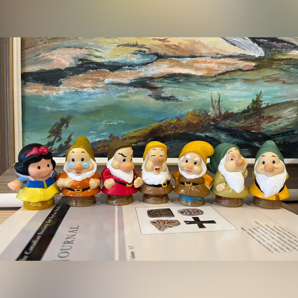 Fisher Price Little People Snow White + Dwarves (6)